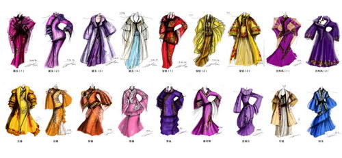 明星版舞臺(tái)劇《紅樓夢(mèng)》演員服裝-十二釵